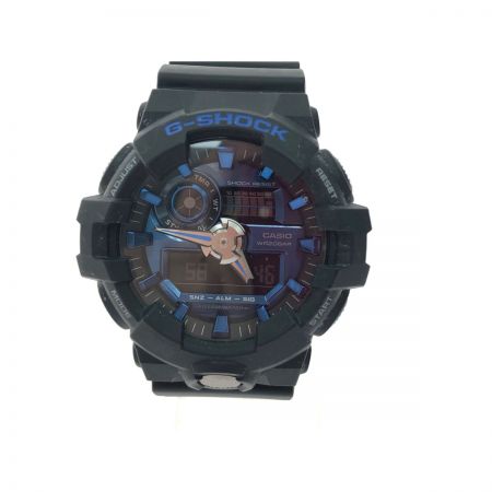  CASIO カシオ メンズ腕時計 クオーツ デジアナウォッチ G-SHOCK Gショック GA-710-1A2JF ブラック