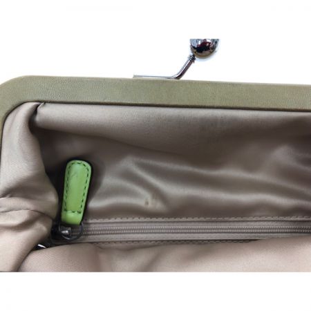  COACH コーチ レディース ハンドバッグ チェーン レザー がま口バッグ マチ幅3-6cm 13378 グリーン