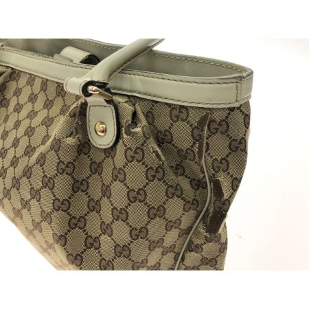 GUCCI グッチ レディースバッグ スーキー ショルダートート インターロッキングG GGキャンバス 296835 ベージュ