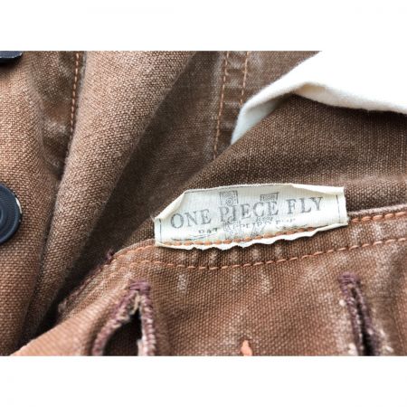  FREE WHEELERS フリーホイーラーズ メンズ ワークパンツ デニム DERRICKMAN サイズ不明 ブラウン