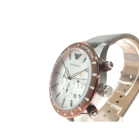  EMPORIO ARMANI エンポリオアルマーニ メンズ腕時計 クオーツ Mario Chronograph AR11452