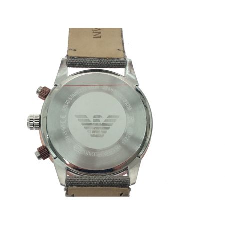  EMPORIO ARMANI エンポリオアルマーニ メンズ腕時計 クオーツ Mario Chronograph AR11452