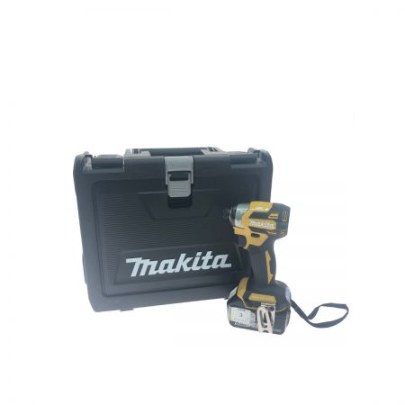  MAKITA マキタ 電動工具 18V コードレス インパクトドライバ  バッテリー2個 充電器 ケース付 TD173DGXFY イエロー