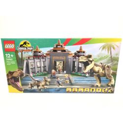 ▼▼ LEGO LEGO レゴ ジュラシック・ワールド 76961 ビジターセンター：T-レックスとラプトルの襲来 Sランク