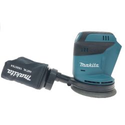▼▼ MAKITA マキタ 電動工具 18V 125mm 充電式ランダムオービットサンダー 本体のみ BO180D グリーン Bランク