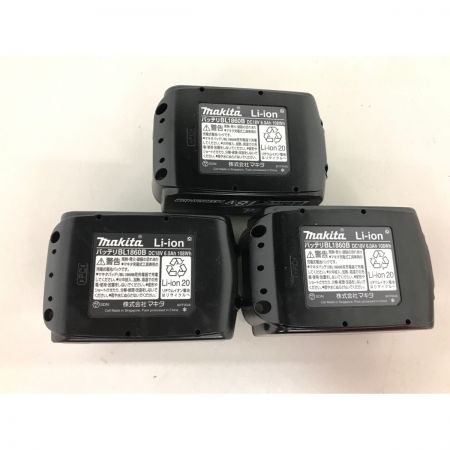  MAKITA マキタ バッテリー 18v 3個セット BL1860B