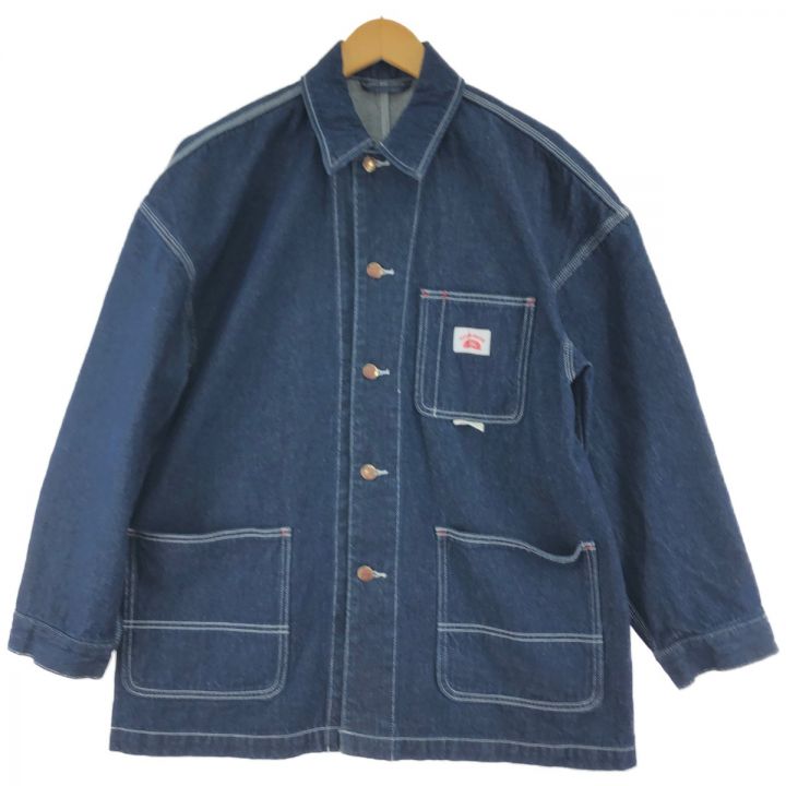 ROUND HOUSE メンズ デニムジャケット カバーオール サイズ38 ブルー 