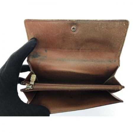  LOUIS VUITTON ルイヴィトン レディース 長財布 モノグラム ポルトフォイユ サラ 旧型 874AN ブラウン