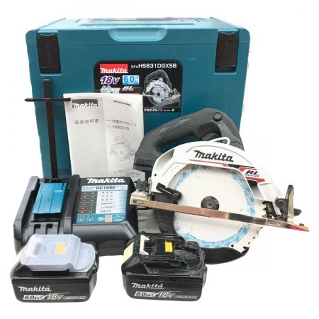  MAKITA マキタ 165mm充電式 丸のこ HS631DGXSB グリーン