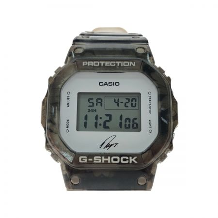  CASIO カシオ メンズ腕時計 クオーツ G-SHOCK  デジタルウォッチ 石川遼タイアップモデル シグネチャーモデル DW-5600VT