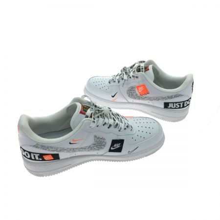  NIKE ナイキ エア フォース 1 ジャスト ドゥ イット AR7719-100 ホワイト サイズ27cm