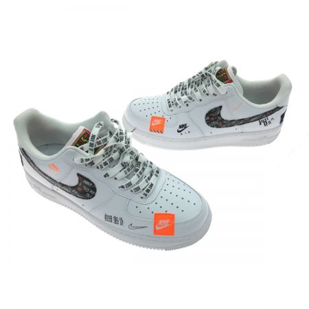  NIKE ナイキ エア フォース 1 ジャスト ドゥ イット AR7719-100 ホワイト サイズ27cm
