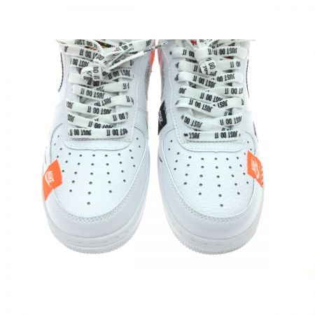  NIKE ナイキ エア フォース 1 ジャスト ドゥ イット AR7719-100 ホワイト サイズ27cm