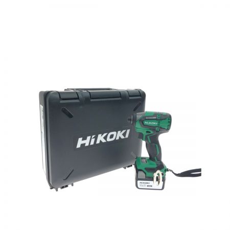  HiKOKI ハイコーキ 電動工具 コードレス式 14.4V インパクトドライバ 充電器・充電池2個付 WH14DB