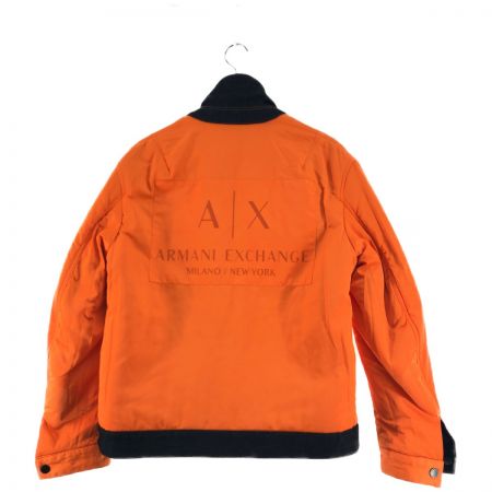  ARMANI アルマーニ メンズジャケット アルマーニ エクスチェンジ デニム リバーシブルジャケット Lサイズ ネイビー