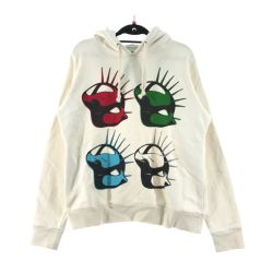 ▼▼ GUCCI グッチ パーカー SIZE XS ホワイト Bランク