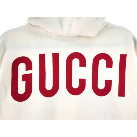  GUCCI グッチ パーカー SIZE XS ホワイト