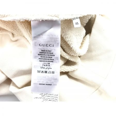  GUCCI グッチ パーカー SIZE XS ホワイト