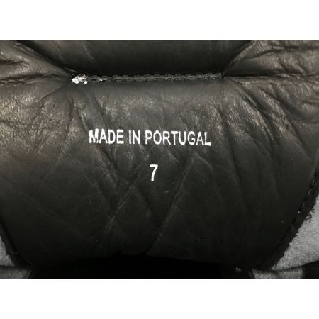  Paul Smith ポールスミス レザーブーツ ブラック×パープル