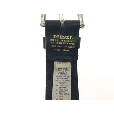  DIESEL ディーゼル ユニセックス ベルト 96～106㎝ BLAMB 00S22X  ブラック