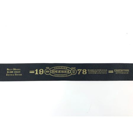  DIESEL ディーゼル ユニセックス ベルト 96～106㎝ BLAMB 00S22X  ブラック