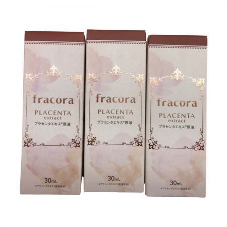   fracora フラコラ プラセンタエキス 美容液 30ml 3本セット