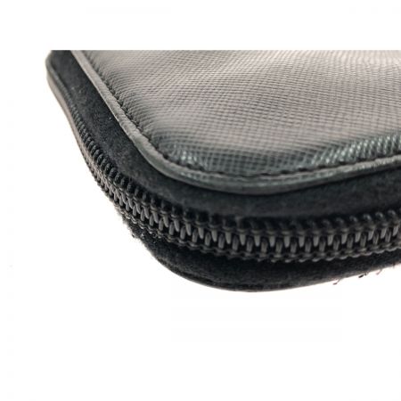  PRADA プラダ レディース 長財布 ラウンドファスナー トライアングルロゴプレート  ブラック