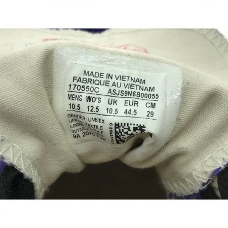  CONVERSE コンバース コンバース チャックテイラー ハイカットスニーカー 170550C パープル