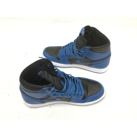  NIKE ナイキ スニーカー AIR JORDAN 1 ダークマリーナブルー27.5cm 555088-404 ブルー