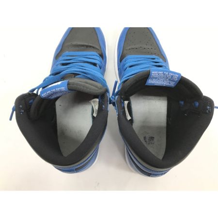  NIKE ナイキ スニーカー AIR JORDAN 1 ダークマリーナブルー27.5cm 555088-404 ブルー