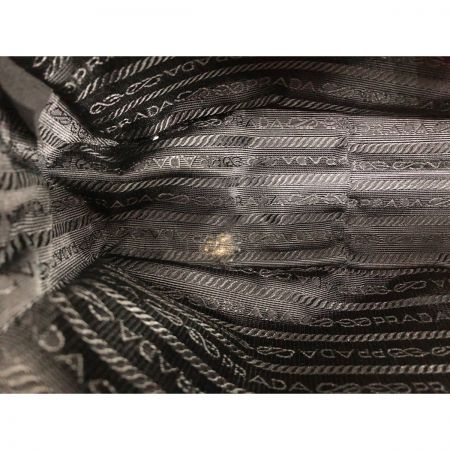  PRADA プラダ ユニセックス ショルダーバッグ LINEA ROSSA リネアロッサ B9339 チャコールグレー