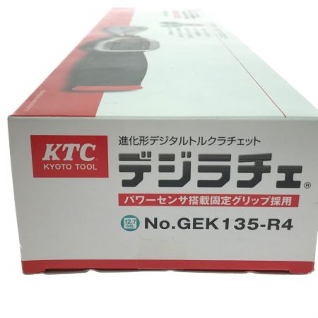  KTC ケーティーシー ハンドツール ラチェット デジタルトルクラチェット GEK135-R4