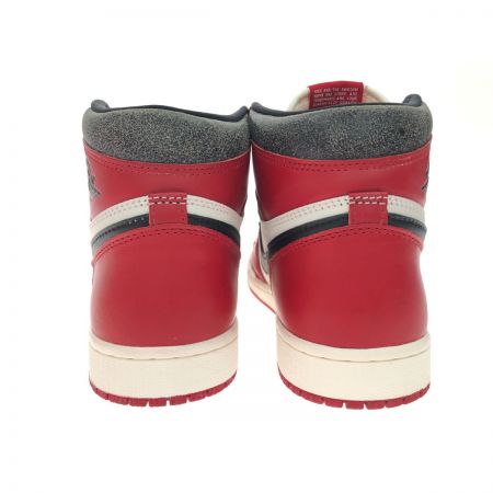  NIKE ナイキ メンズ スニーカー エア ジョーダン I レトロ ハイ シカゴ ロスト アンド ファウンド DZ5485-612 レッド