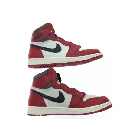  NIKE ナイキ メンズ スニーカー エア ジョーダン I レトロ ハイ シカゴ ロスト アンド ファウンド DZ5485-612 レッド