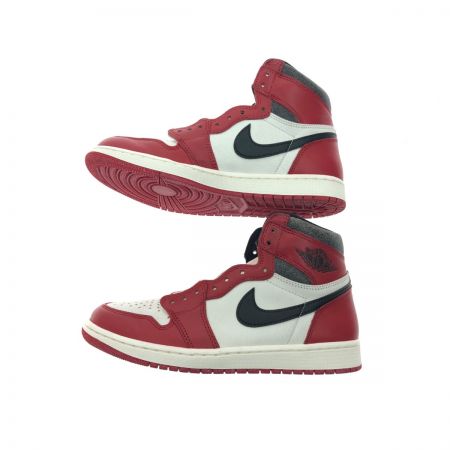  NIKE ナイキ メンズ スニーカー エア ジョーダン I レトロ ハイ シカゴ ロスト アンド ファウンド DZ5485-612 レッド