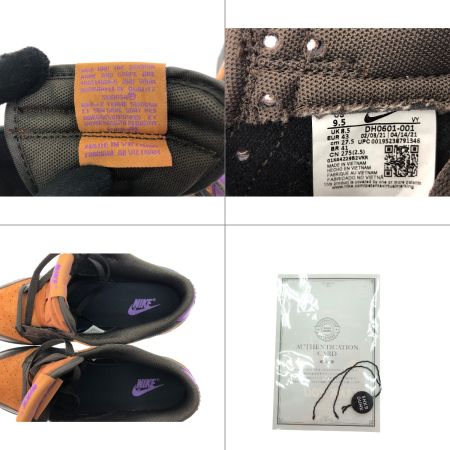  NIKE ナイキ メンズ スニーカー DUNK LOW PREMIUM 'CIDER' 27.5㎝ DH0601-001 ブラウン