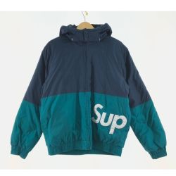 ▼▼ Supreme シュプリーム ナイロンパーカー 16AW size S  ネイビー Bランク
