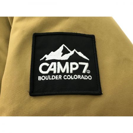  CAMP7 ダウンジャケット CP-4116003 ヨゴレ有り ベージュ