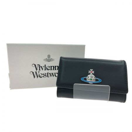  Vivienne Westwood ヴィヴィアン・ウエストウッド レディース 4連キーケース レザー  51020001-40564 ブラック