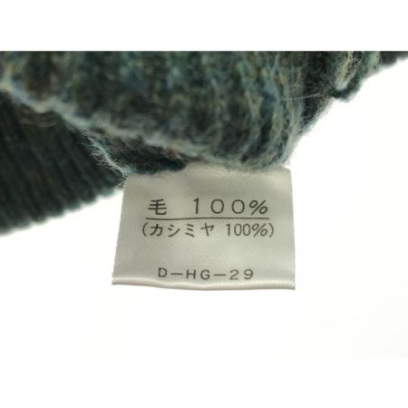  DUNLOP ダンロップ ニット セーター カシミヤ100% SIZE L グリーン