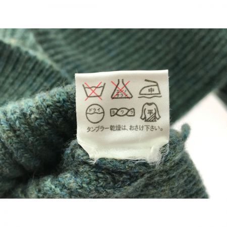  DUNLOP ダンロップ ニット セーター カシミヤ100% SIZE L グリーン