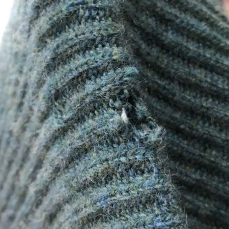  DUNLOP ダンロップ ニット セーター カシミヤ100% SIZE L グリーン