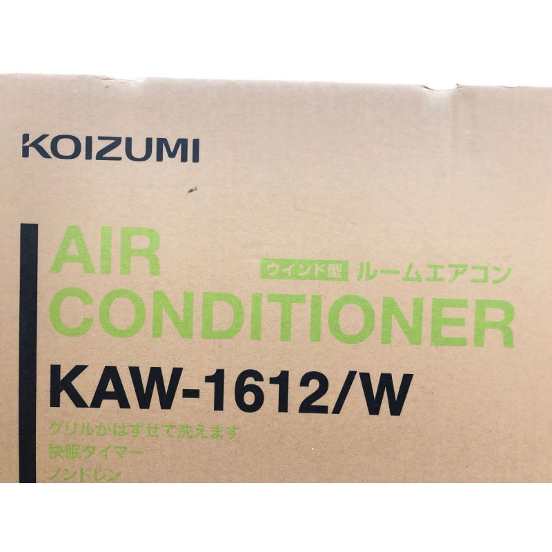 KOIZUMI KAW-1612 W WHITE 最大48%OFFクーポン - エアコン