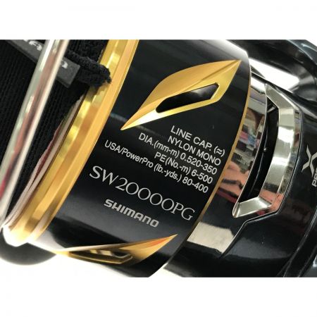  SHIMANO シマノ スピニングリール 20ステラSW20000PG-C 04081