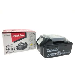 ▼▼ MAKITA マキタ 18Ｖ 6ah リチウムイオンバッテリ－ 純正品 BL1860B Sランク