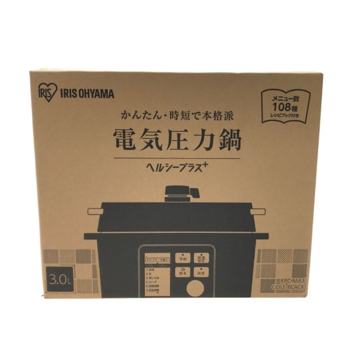 IRISOHYAMA アイリスオーヤマ 電気圧力鍋 KPC-MA3-B - 中古デジタル 