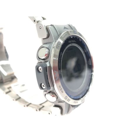  CASIO カシオ メンズ 腕時計 電波ソーラー PRO TREK Climber Line クライマーライン チタン PRW-31YT