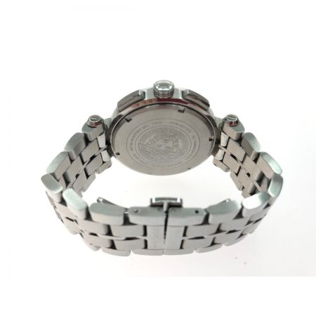  VERSACE ベルサーチ メンズ 腕時計 クオーツ クロノグラフ アイオン VE1D ブラック