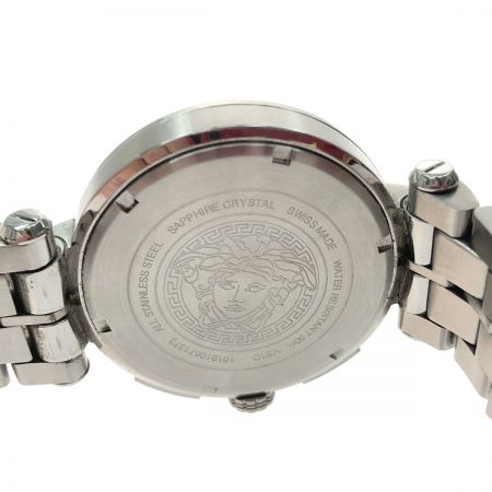  VERSACE ベルサーチ メンズ 腕時計 クオーツ クロノグラフ アイオン VE1D ブラック