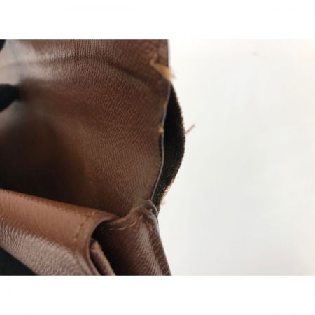  LOUIS VUITTON ルイヴィトン レディース 三つ折り長財布 モノグラム ポルト トレゾール インターナショナル M61215 ブラウン